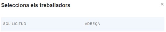 imatge selecciona els treballadors