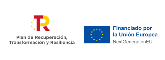 Logos Plan de Recuperación, Transformación y Resiliencia y Unión Europea
